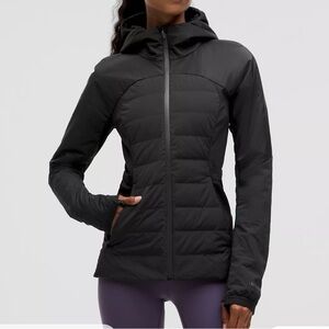 Down for it all black Lululemon jacket - excellent condition. Size 10